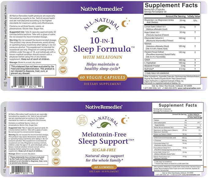 Native Remedies Family Sleep Essentials ComboPack