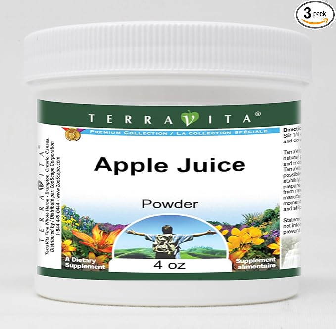 Apple Juice Powder (4 oz ZIN: 518979) - 3 Pack