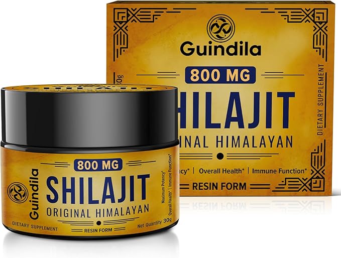 800mg Shilajit Supplement-Shilajit Pure Himalayan Organic Shilajit Resin with Maximum PotencyOriginal from Himalayan with 85+Trace Minerals &amp Fulvic Acid for Focus &amp EnergyImmunity2 Packs