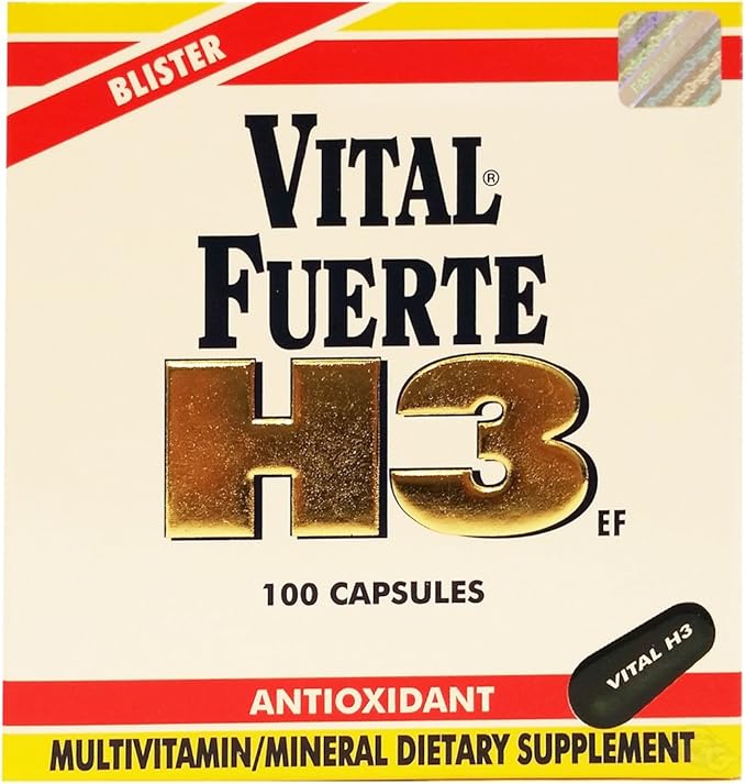 H3 100 Cap - Multivitaminico (Pack of 1)