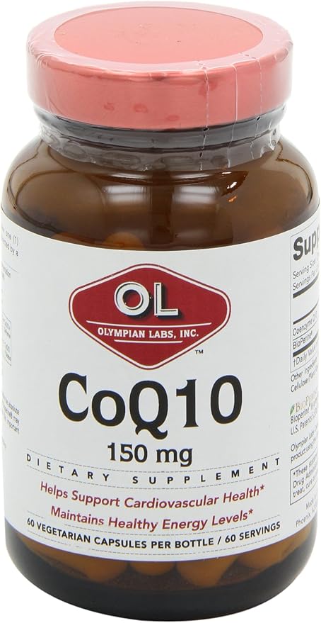 Olympian Labs Coq 150mg 60 Capsules (Packaging May Vary) (Pack of 2)