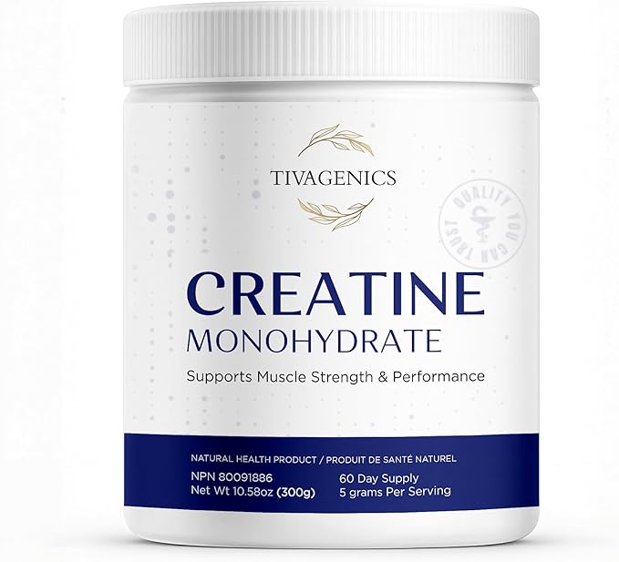 Creatine Monohydrate + Magnesium Glycinate Supplement | Muscle Strength Recovery &amp Sleep Support | Unflavored Powder + 90 Capsules | Vegan Non-GMO