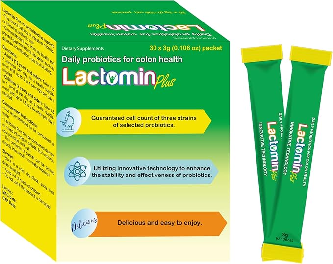 Daily Microencapsulated Probiotics Plus – Gut Health &amp Bloating Relief Designed to Survive Stomach Acid 1.5B CFU 30 Yogurt Flavor Sticks No Water Needed