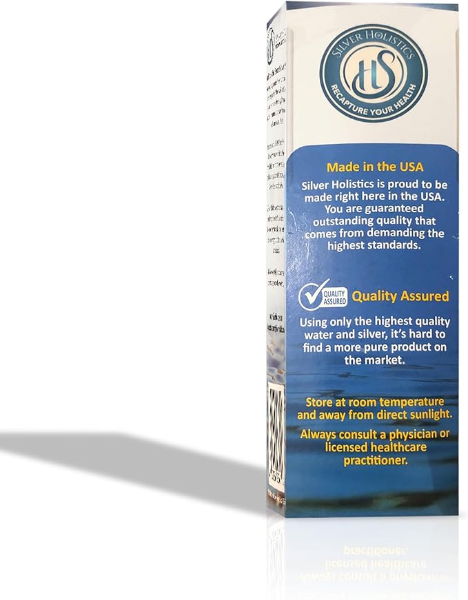 Silver HOLISTICS Colloidal Silver Liquid Bundle – Includes Colloidal Silver Spray (4 OZ) &amp Refill Solution (16 OZ) with Free Dropper - Immune Support Supplement for Children Adults &amp Pets