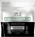 Orlo Prenatal DHA Supplement 1000mg - Mercury &amp Heavy Metals Free Algae Oil - Icelandic Nordic Omega-3 Mom &amp Baby Brain Development No Fishy Aftertaste 60 Vegan Easy-to-Swallow Mini Softgel