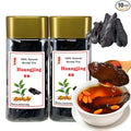 Huangjing Traditional Nourishing Herbal Tea Rhizoma Polygonati Huang Jing 12.7oz/360g Wild Polygonatum Rhizoma Polygonati dried Polygonatum sibiricum Chinese Herbs黄精 九蒸九晒 特级黄精茶