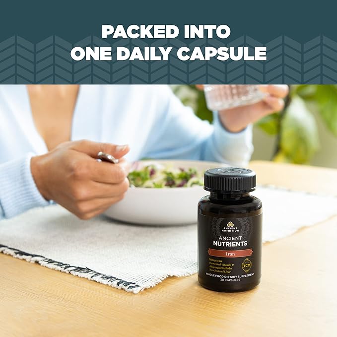 ANCIENT NUTRITION Iron 30 CT