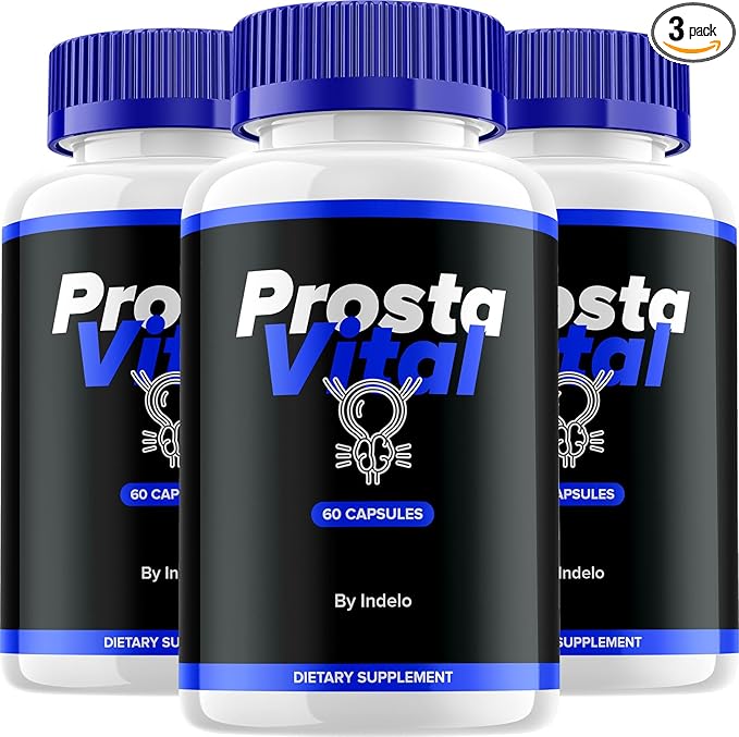 (3 Pack) ProstaVital Capsules – Advanced Formula Supplements for Overall Wellness Support (180 Capsules)