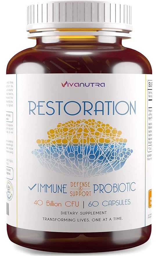 Restoration Toenail Fungus Treatment Probiotic Pills - Nail Fungus Treatment For Toenail fungus Fungi Foot Repair Extra strength Intensive Toe Nail renewal feet Fungus Supplement - Month Supply 60ct