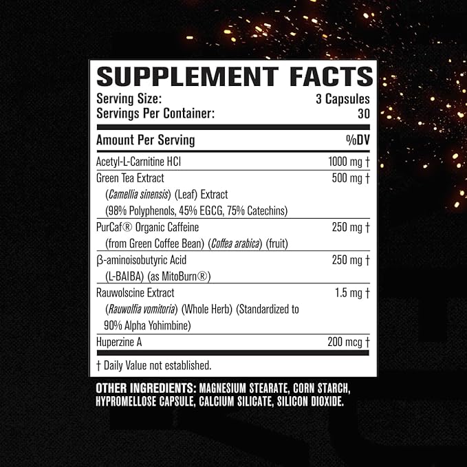 Jacked Factory Fat Burning Stack - Burn XT Max High Performance Fat Burner (90 Capsules) - Lean XT Stimulant-Free Weight Loss Amplifier and Appetite Suppression (60 Capsules)