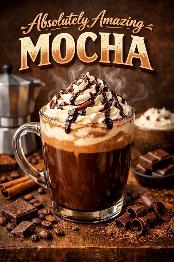 Absolutely Amazing Coffee Mocha Premium Blend Rich &amp Creamy Coffee 12oz