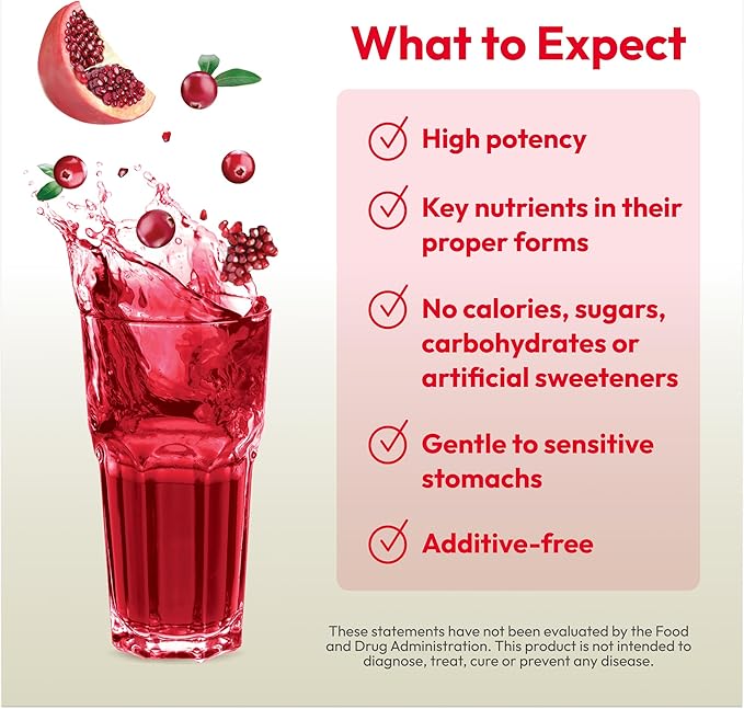 ANDREW LESSMAN Efficient C + Cranberry Benefits 90 Packets - Immune Energy Stress and Urinary Tract Support. Reinvention of The Vitamin C Drink. No Calories. No Sugar. No Carbs. Easy to Mix.