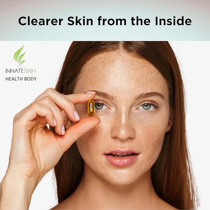 Clear Skin Acne Vitamin System | 20 Antioxidants Botanicals &amp Minerals | 60 Count | Pack of 4 | 240 Total Capsules