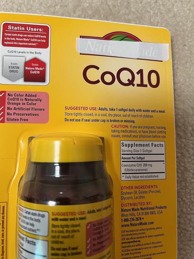 GOOFY TURTLE CoQ10 Dietary Supplement 200mg