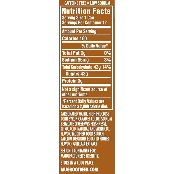 Mug Root Beer Soda Fridge Pack Bundle 12 fl oz 36 Cans