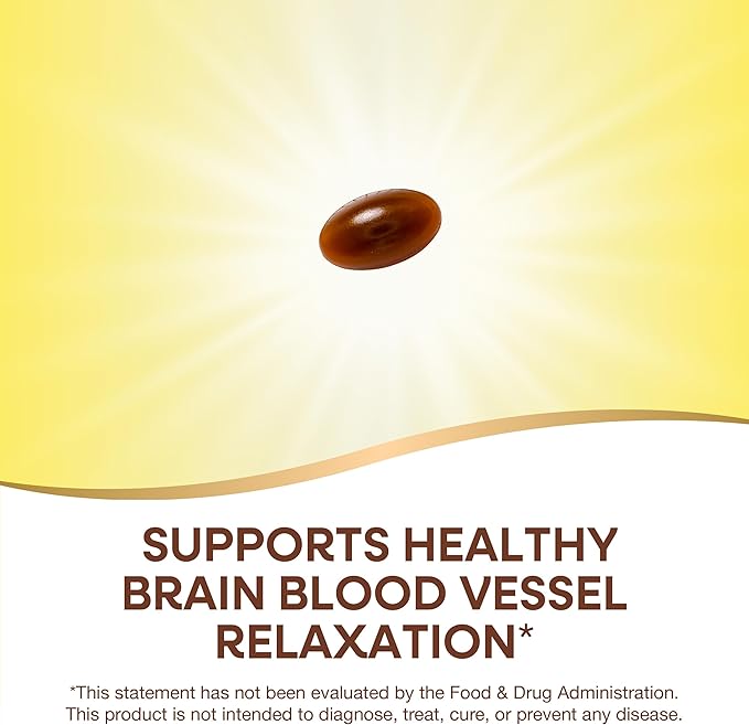 Nature's Way Petadolex Pro-Active Blood Vessel Health and Relaxation in the Brain with Patented Butterbur* 60 Softgels