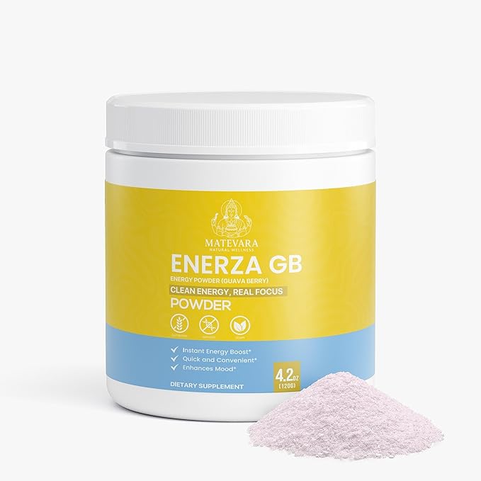 Enerza Energy Powder | 140g (4.94 Oz) (Guava Berry)