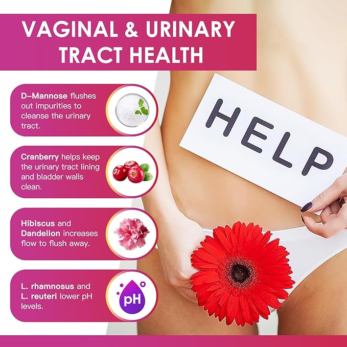 DRFOSTER Urinary Tract Health Probiotics for Women Digestive Health