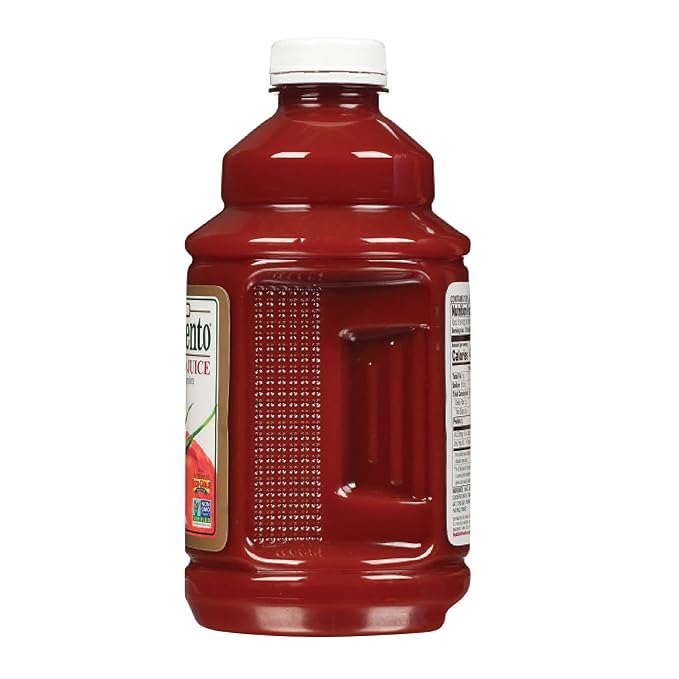 Sacramento Tomato Juice Kosher and Gluten Free No High Fructose Corn Syrup 46 Ounce Bottle 4-Pack