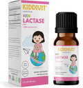 Kiddivit Lactase Kids Drops 1000 Units – 50 Daily Servings 1 FL OZ (30 mL) – Lactose Digestion &amp Colic Relief – Sugar Free Gluten Free Vegetarian Friendly