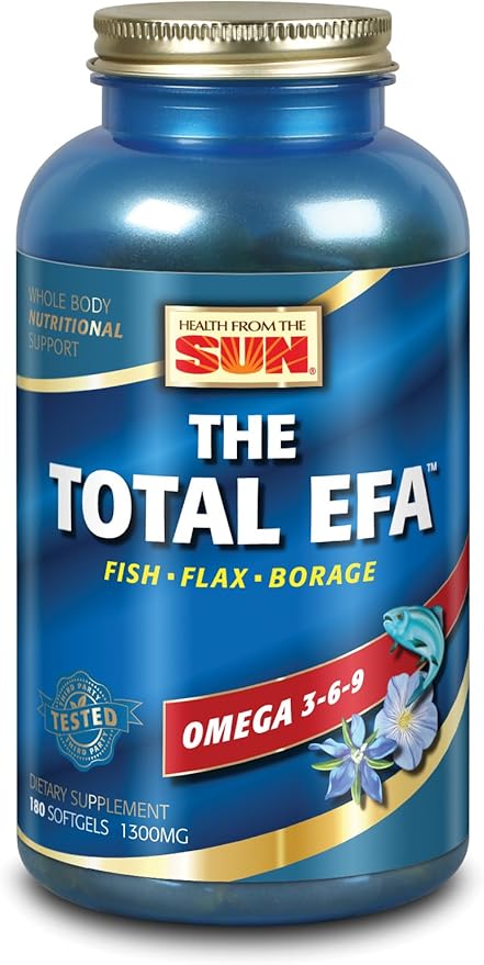 Health from The Sun The Total EFA 180 Softgels