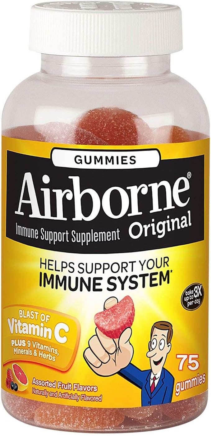Airborne® Immune Support Supplement 75 Gummies - COS
