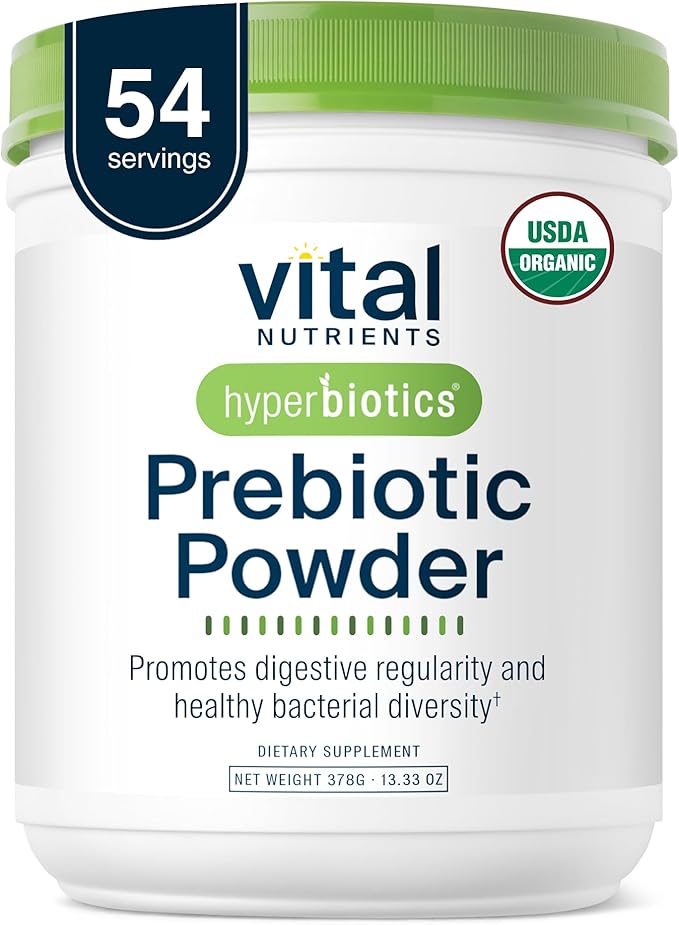 Hyperbiotics Vital Nutrients Gut Support Bundle – Pro-15 Prebiotics + Probiotics (60 Time Release Pearls) &amp Organic Prebiotic Fiber Powder (54 Servings) for Gut Digestive &amp Immune Health Sup
