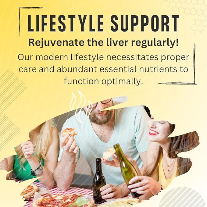 Livoxil Liver Cleanse Detox &amp Repair Fatty Liver Formula - Natural Liver Health Support Supplement - 200 Capsules
