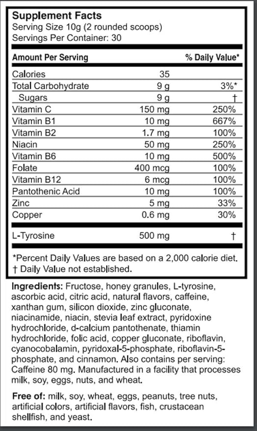 Nutritional Energy Program
