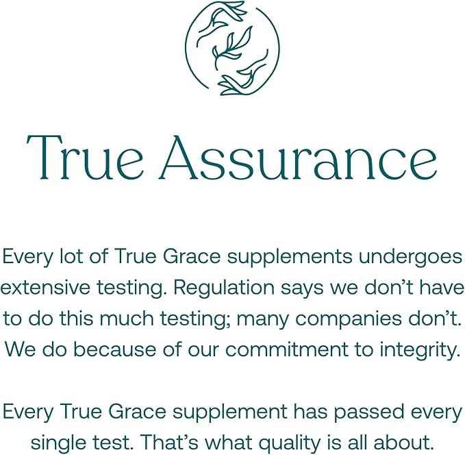True Grace One Daily Probiotic - 60 Vegetarian Capsules - 90 Billion CFU - Gut Digestive &amp Immune Health Support Blend with Prebiotic Fiber - Gluten &amp Soy Free - 60 Servings