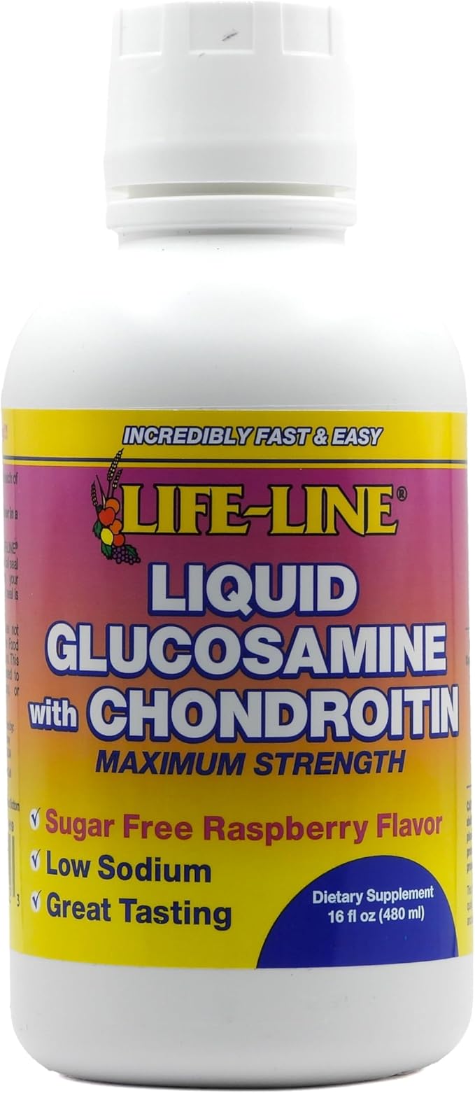 Nature's Blend Glucosamine w/Chondroitin Max Strength Raspberry 16 oz.