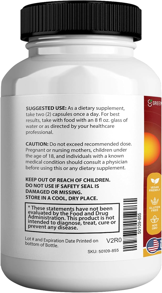 Nervogen Pro Max Nerve Health Support Supplement with B Vitamins 60 Capsules 30-Day Supply (5)