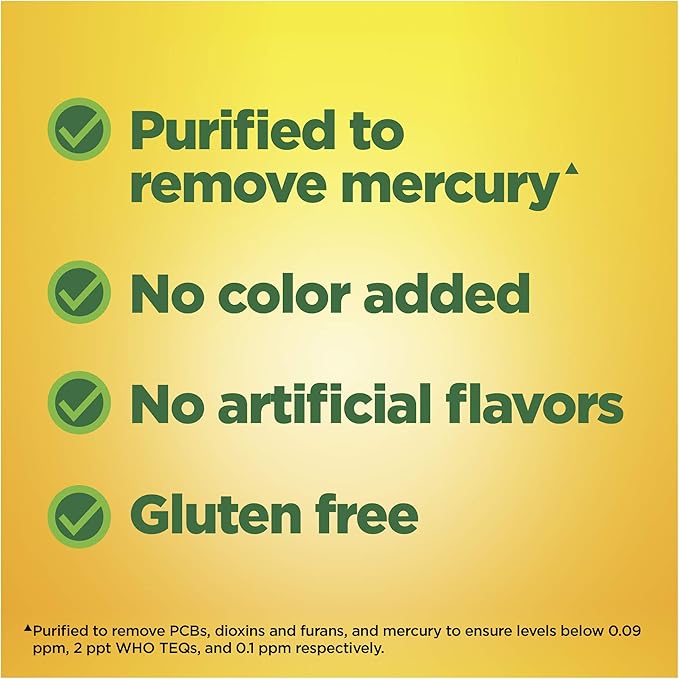 Burp-Less Fish Oil 1200 mg One Per Day 120 Softgels Fish Oil Omega 3 Supplement For Heart Health