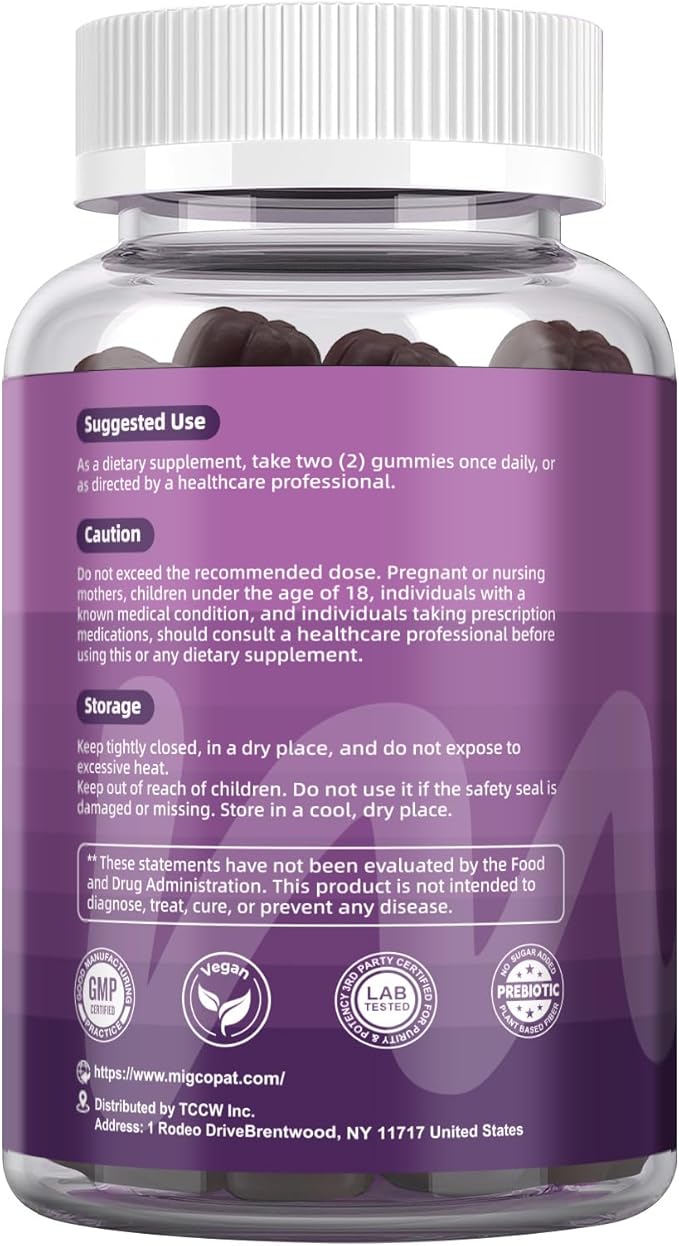 Pre Post Probiotics Gummies 5 in 1 Probiotic Prebiotic Postbiotic Digestive Enzymes with Fiber 120 Billion CFU Probiotics for Gut Health Sugar Free Vegan BlackBerry Flavor 120 Cts