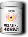 Ekkovision Creatine Monohydrate Powder Micronized Pink Lemonade Pre Workout &amp Post Workout Supplement for Men and Women Energy Support Easy to Mix in Shakes Smoothies &amp Beverages 100 Se