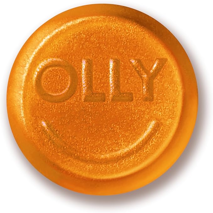 OLLY Kids Chillax Gummies Magnesium L-Theanine Lemon Balm Chewable Supplement Sherbet Flavor