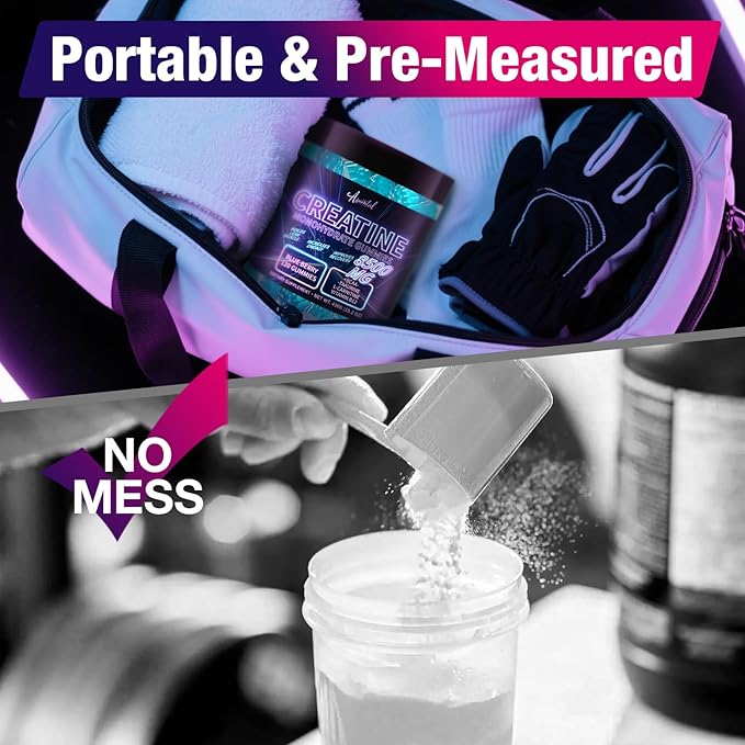 Creatine Monohydrate Gummies Complex 8500 MG for Men &amp Women Creatine Monohydrate Supplement 120 Chews