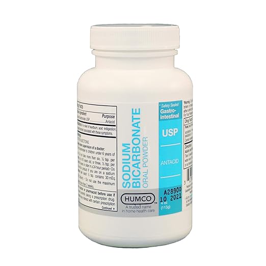 HUMCO 268501001 Sodium Bicarbonate Oral 1 lb Shape