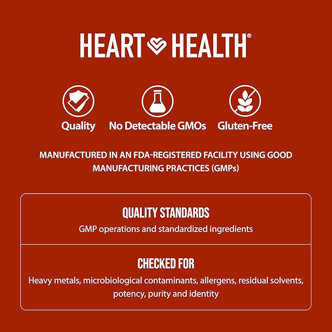 Heart Health Essential Omega III Fish Oil with Vitamin E – High EPA &amp DHA for Heart Triglyceride &amp Blood Flow Support Lemon Oil Gluten-Free Non-GMO 60 Servings