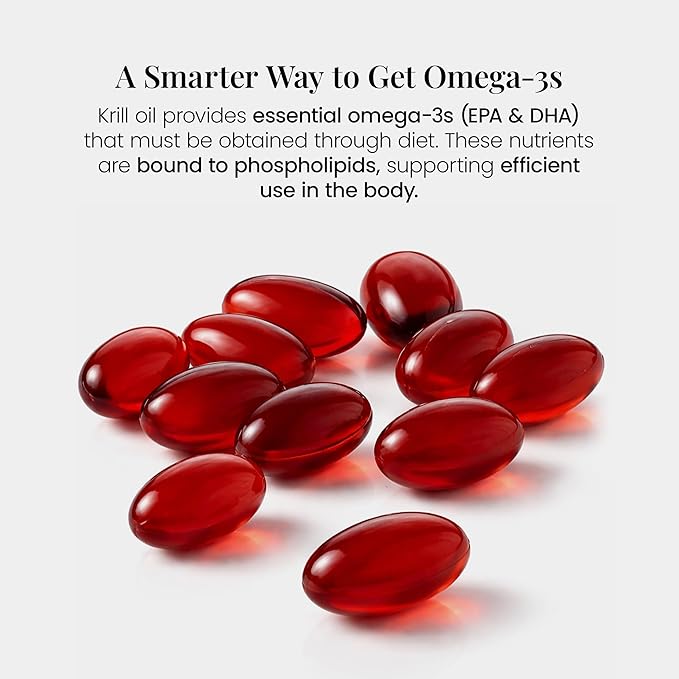 Cocó March N.M.D Pure Antarctic Krill Oil 1000mg – Omega 3 Fish Oil Supplement with EPA DHA Choline &amp Astaxanthin – Fast Absorption Immune Heart &amp Joint Support for Men &amp Women – 100 S
