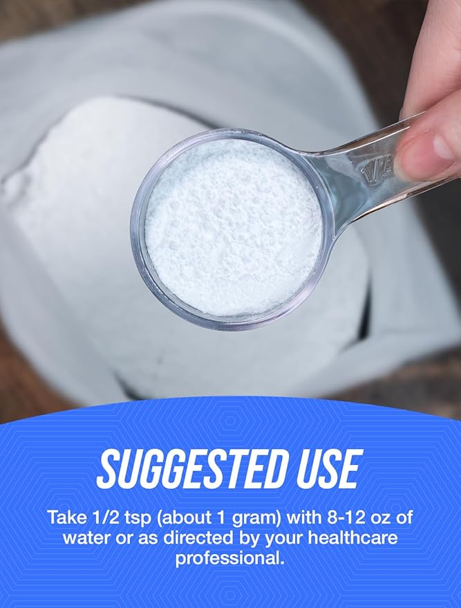 BulkSupplements.com Ascorbic Acid Powder - Vitamin C Supplement for Immune Support - Ascorbic Acid Food Grade Gluten Free 1g per Serving 1kg (Pack of 5) (11 lbs)