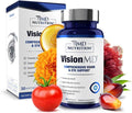 1MD Nutrition VisionMD Eye Vitamin CARMIS - Eye Supplement for Adults - with OptiLut Lutein &amp Zeaxanthin - Supports Vision Health Care Everyday Eye Strain &amp Occasional Dry Eye - 30 Softgels