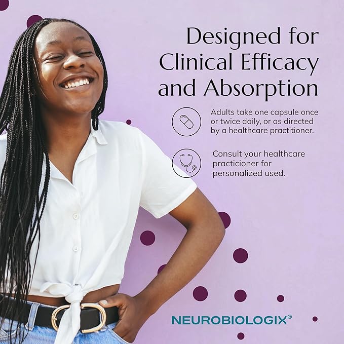 Neurobiologix D-Chiro Inositol 500 MG High-Potency Inositol Supplement Energy &amp Hormone Balance for Women &amp Men Supports Metabolic Function Dairy &amp Gluten Free Non GMO 60 Vegetable C