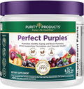 Purity Products Perfect Purples Powder Phytonutrient Rich Healthy Aging Super Formula - Support Total Body Health - High ORAC Power - P40p Pomegranate Extract w/ 40% Punicosides - 30 Day Supply