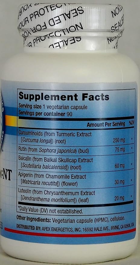 Apex Energetics - NeuroFlam (K-46) 90 Capsules by Sittiyakul