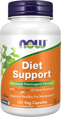 NOW Foods Supplements Diet Support with ForsLean® (Coleus forskohlii) 120 Veg Capsules