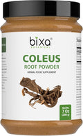 bixa BOTANICAL Coleus Forskohlii Root Powder | Forskolin-Rich Herb | 200 Grams / 7 OZ | Gluten Free Steam Treated Vegan 100% Pure.