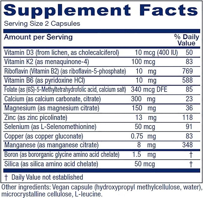 Vitanica OsteoBlend Bone Support Vegan 240 Capsules