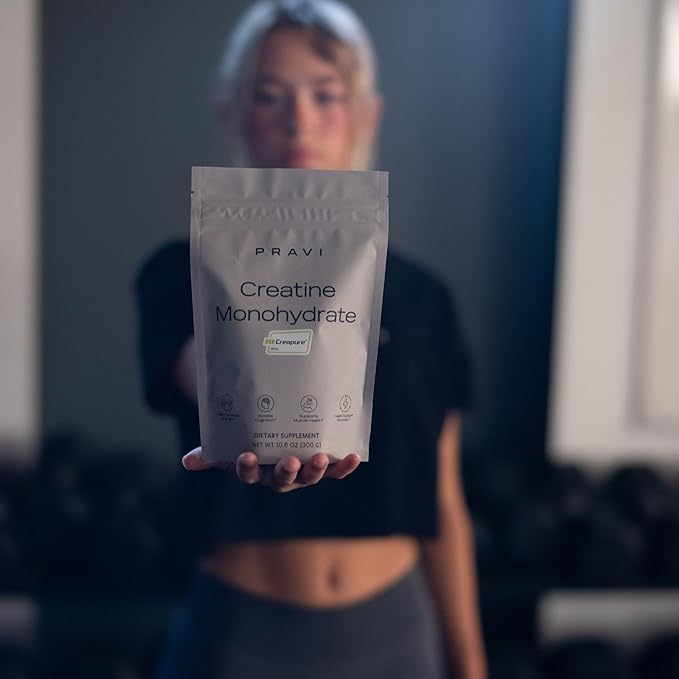 Creapure Creatine Monohydrate - 5g Pure Micronized Creatine Per Serving - Made in Germany - Supports Strength Power Endurance Recovery and Brain Health - 300g - 60 Servings