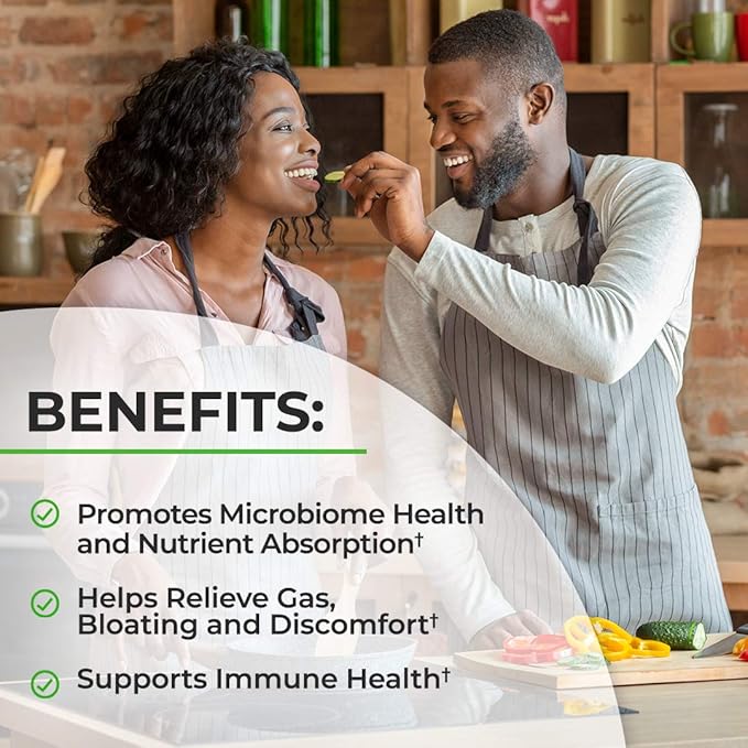 Advanced Prebiotic Gut Health Supplement (2 Month Supply) Plus 40 Billion CFU Daily Probiotic Supplement (2 Month Supply)